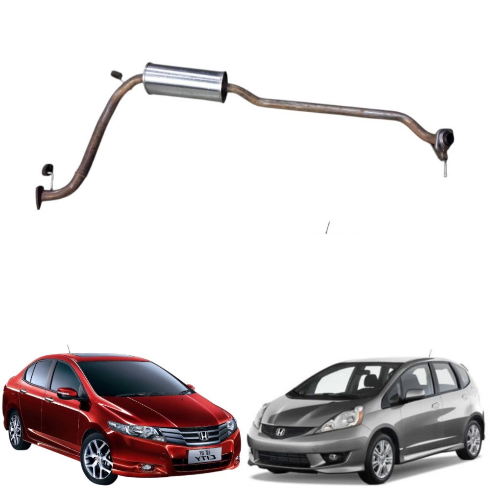 Escapamento intermediario honda fit city 2009 2014 52303