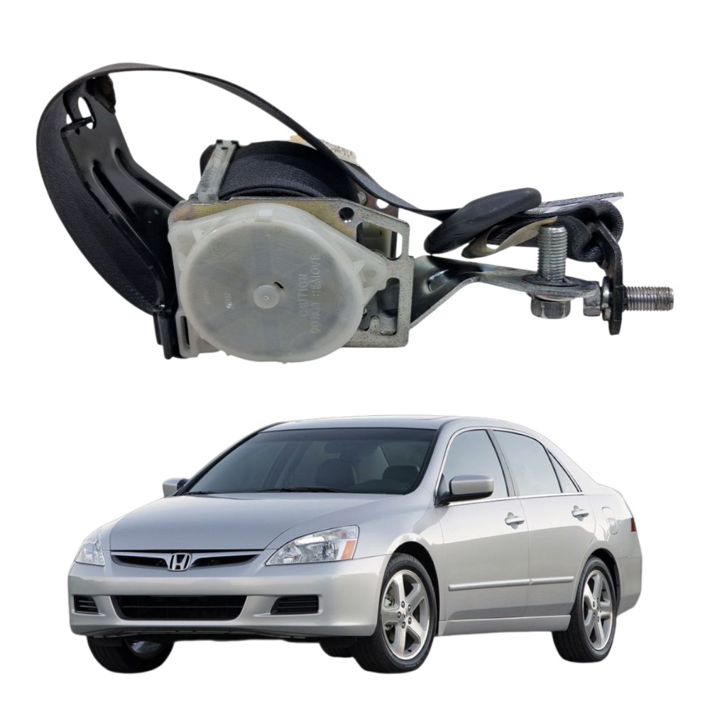 Cinto segurança traseiro esquerdo Honda Accord 2003 2007
