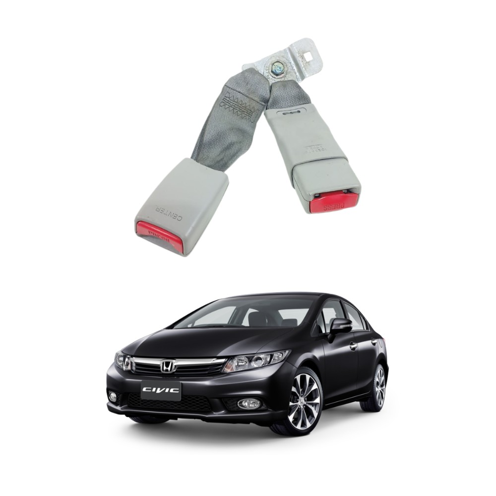 Engate cinto traseiro honda civic 2012 2016