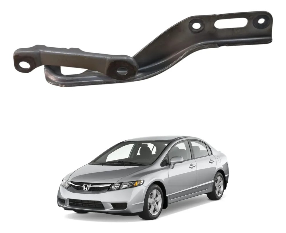 Dobradiça capo esquerdo honda civic 2007 2011 47266