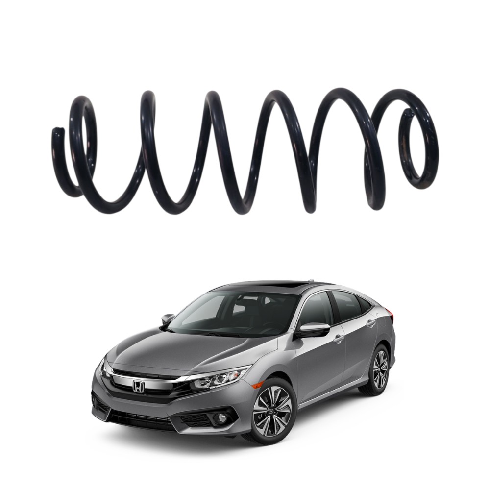 Mola amortecedor traseiro direito honda civic 2017 38502