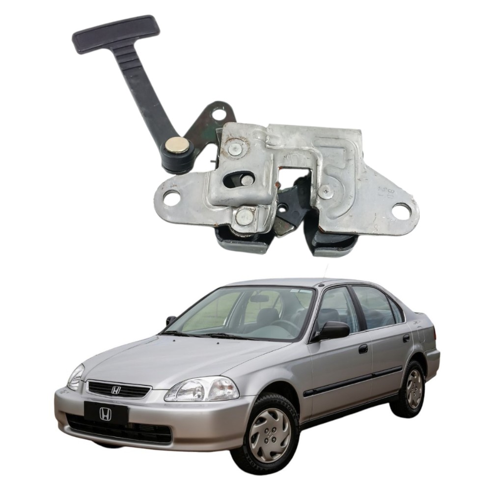 Trava banco traseito esquerdo honda civic 1996 2000