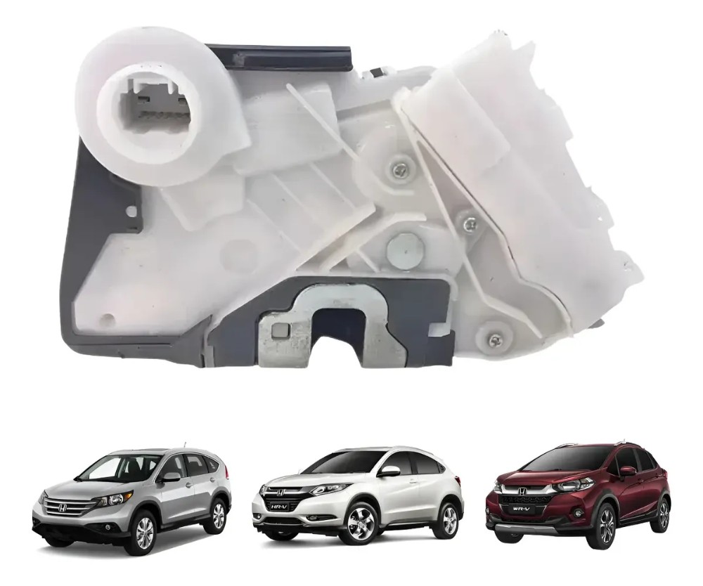 Tranca porta dianteira esquerdo honda hrv crv wrv 2012 42179