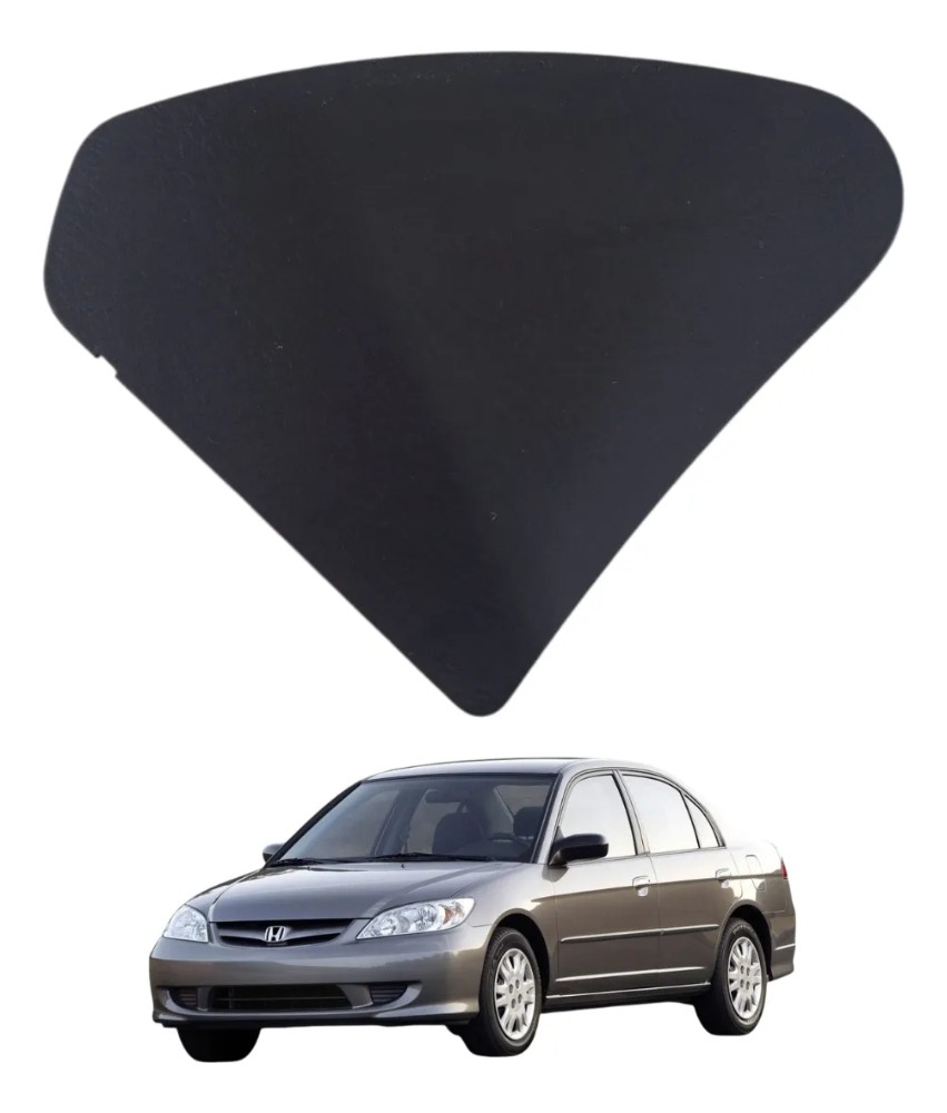 Moldura lateral direito painel honda civic 2001 2006 49715