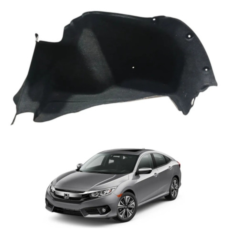 Forro lateral direito porta mala honda civic 2017 2021