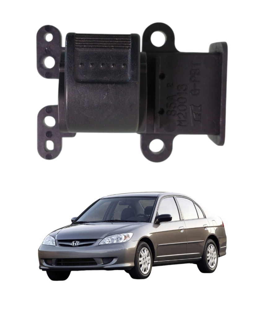Comando vidro dianteiro direito honda civic 2001 2002