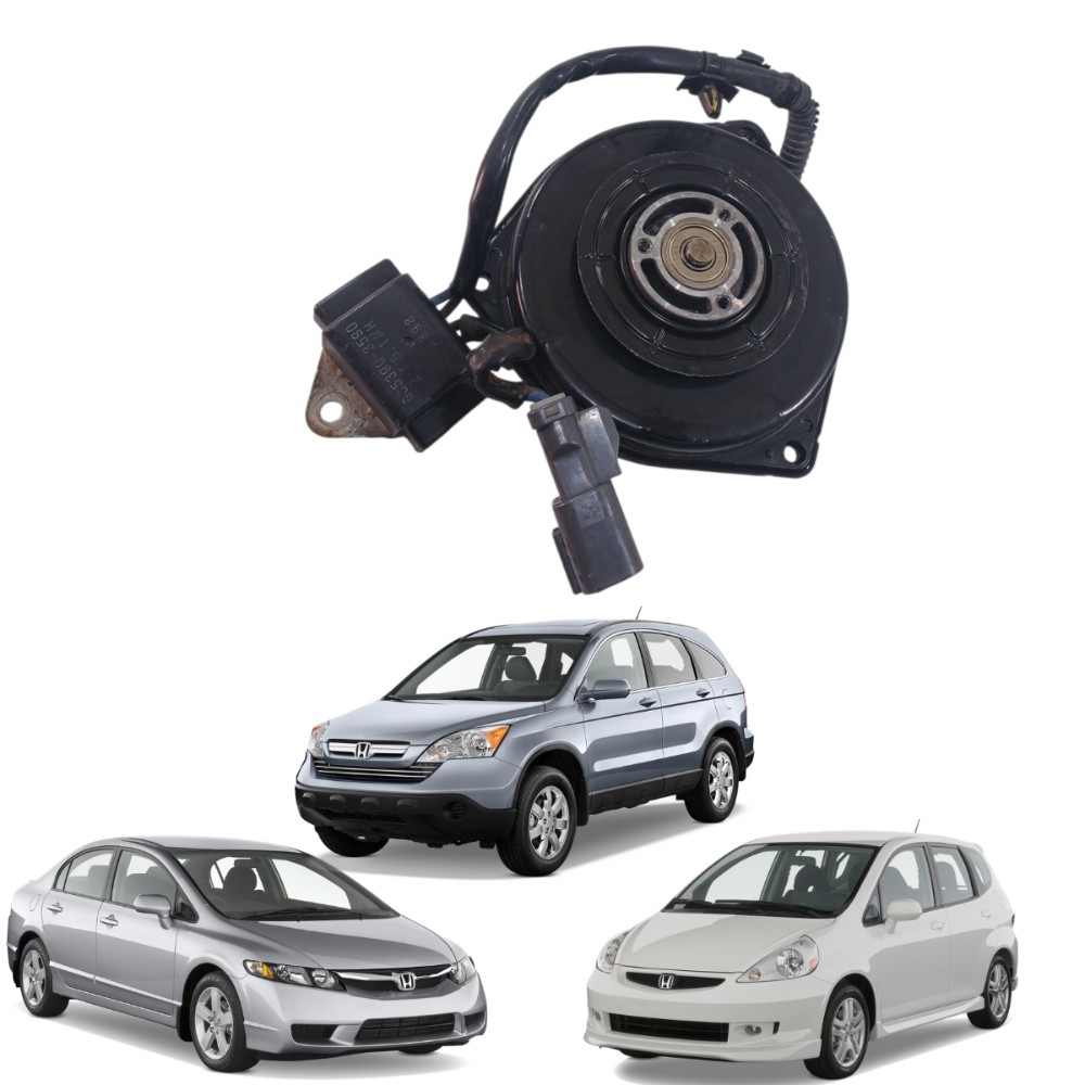 Motor Condensador Honda Fit 2004 New Civic Crv 2007