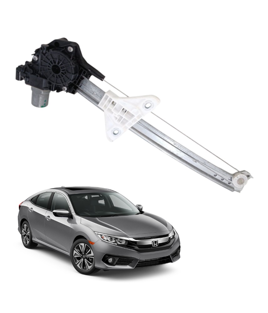 Máquina Vidro Traseira Direita Honda Civic 2017 2021 17590