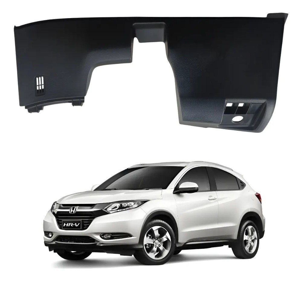 Acabamento inferior painel honda hrv 2016 2021 43737