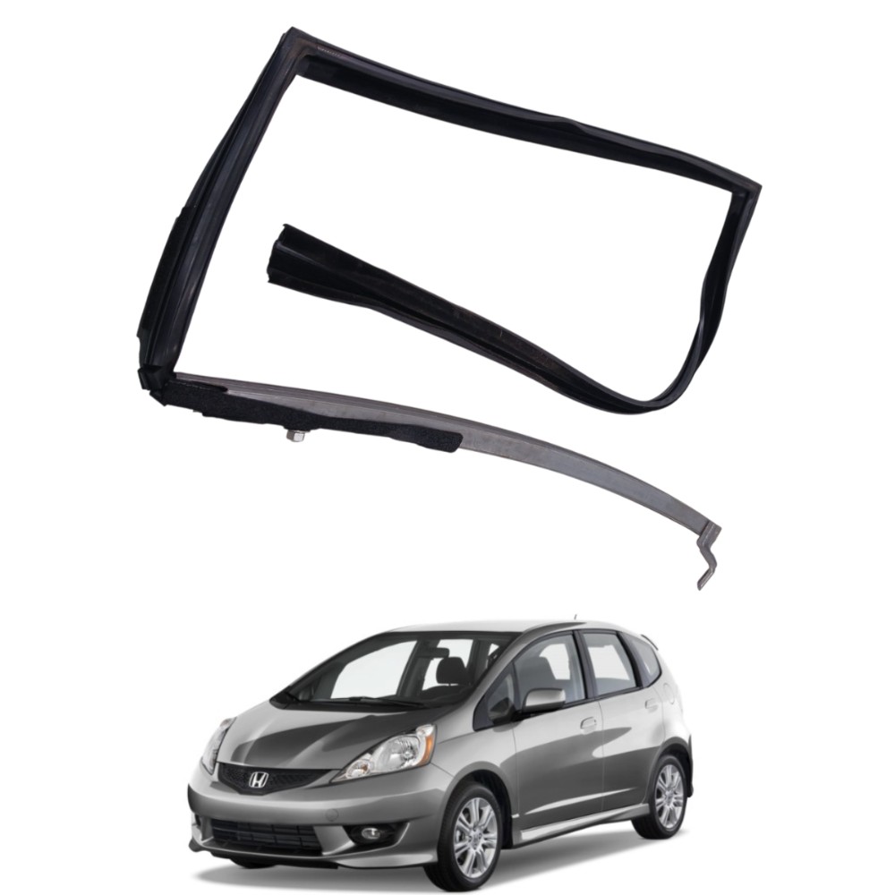 Canaleta traseira direita honda fit 2009 2014 50922