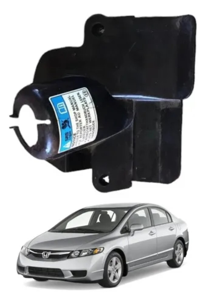 Acabamento guardo po coluna direcao honda civic 2007 47273