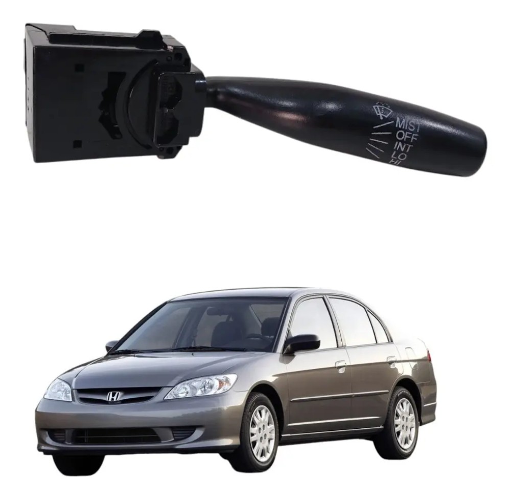 Chave limpador parabrisa honda civic 2001 2006 49780