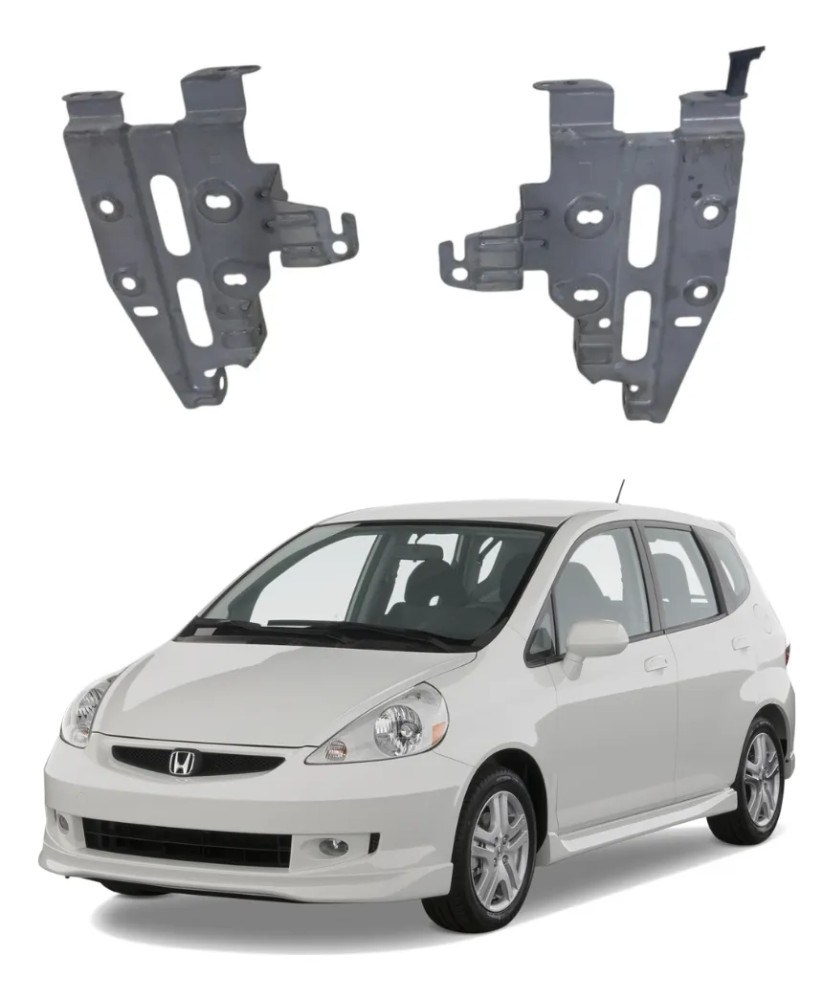 Suporte Moldura Radio Honda Fit 2004 2008