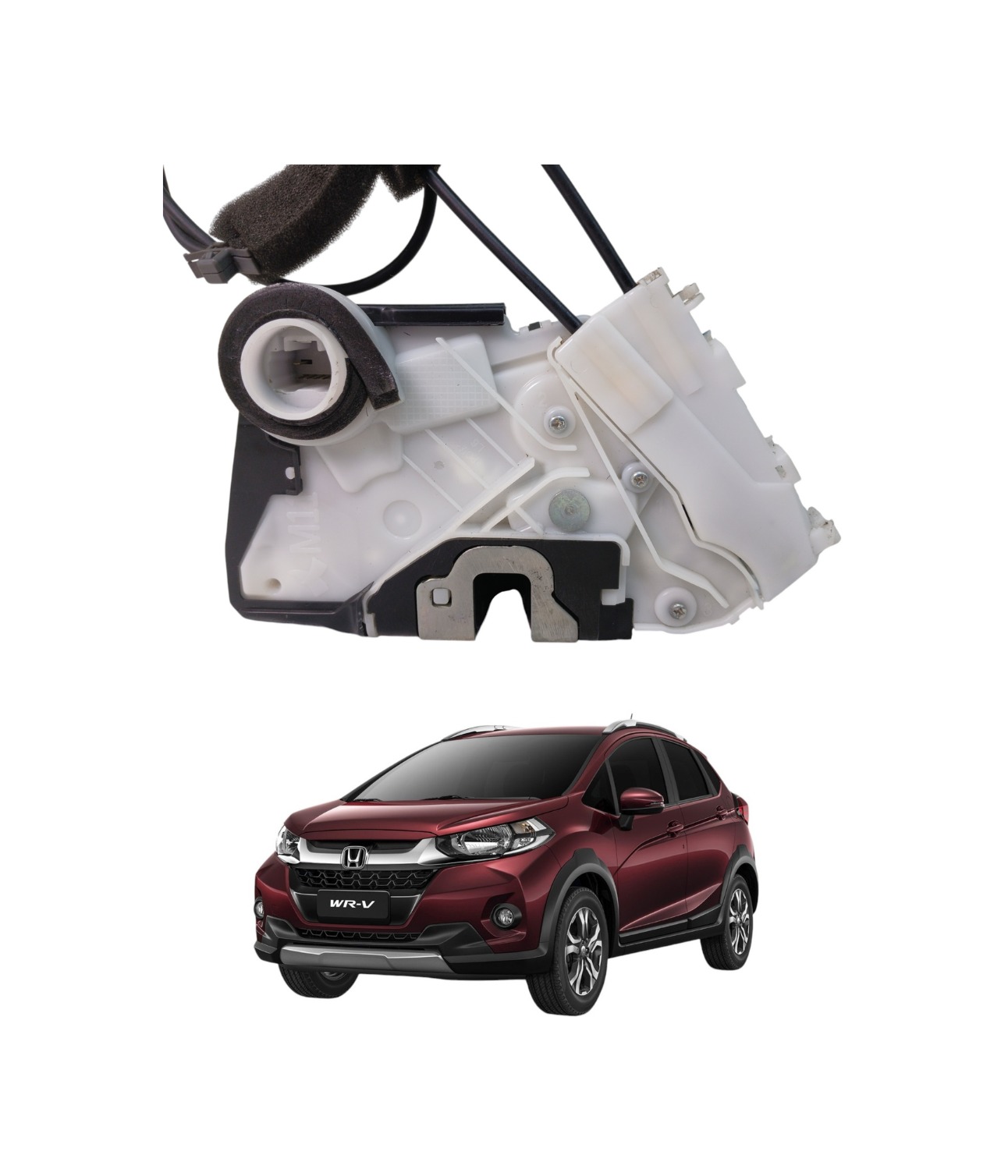 Fechadura Tranca Dianteira Esquerda Honda Wrv 2017 2021 1.5