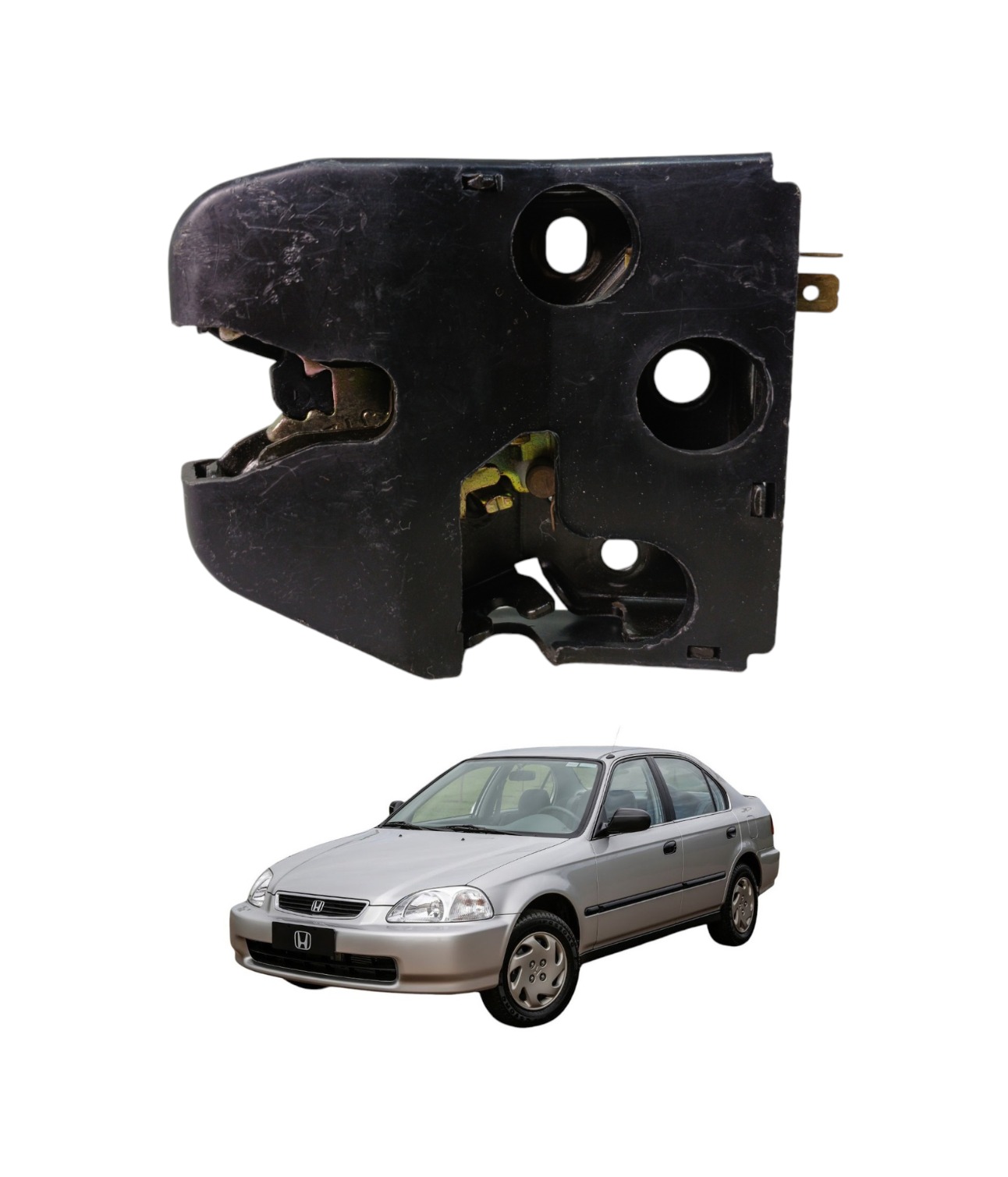 Fechadura Tranca Tampa Traseira Civic 1996 A 2000 E3140