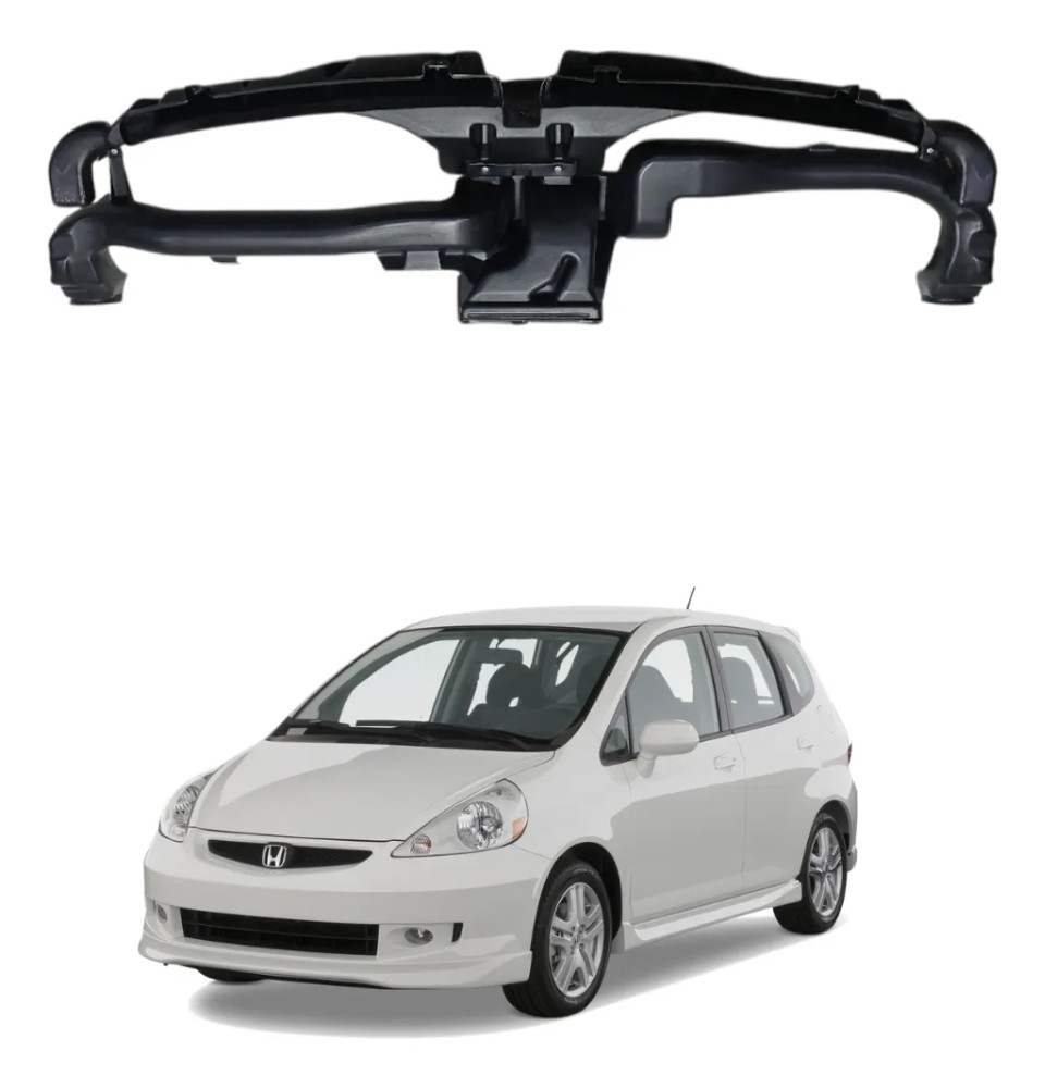 Duto ar painel interno grade honda fit 2004 2008 39314