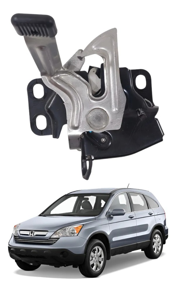 Tranca fechadura trava capo honda crv 2007 2011 37498