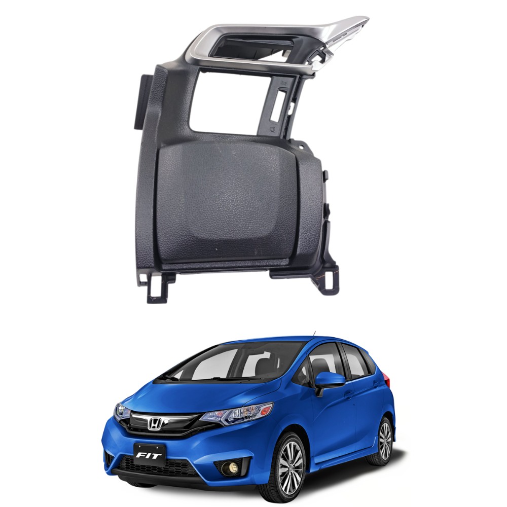 Difusor moldura ar esquerdo porta copo honda fit 2015 2021