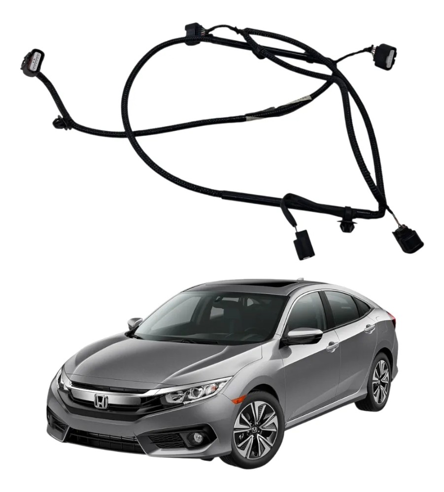Chicote sensor estacionamento traseiro honda civic2017 41482
