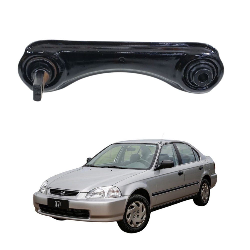 Braço suspensão traseiro esquerdo honda civic 1996 2000