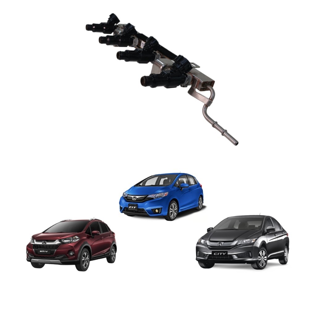 Flauta com bico injetores fit city wrv 2015 2021