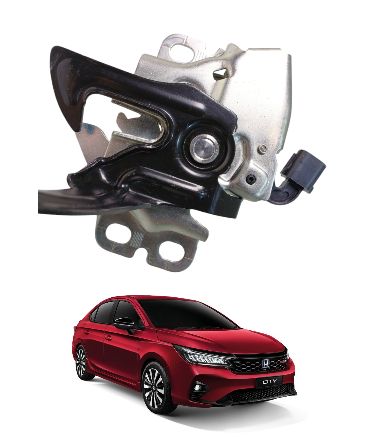 Fechadura Tranca Capo Honda City 2022 2023 2024 E5512