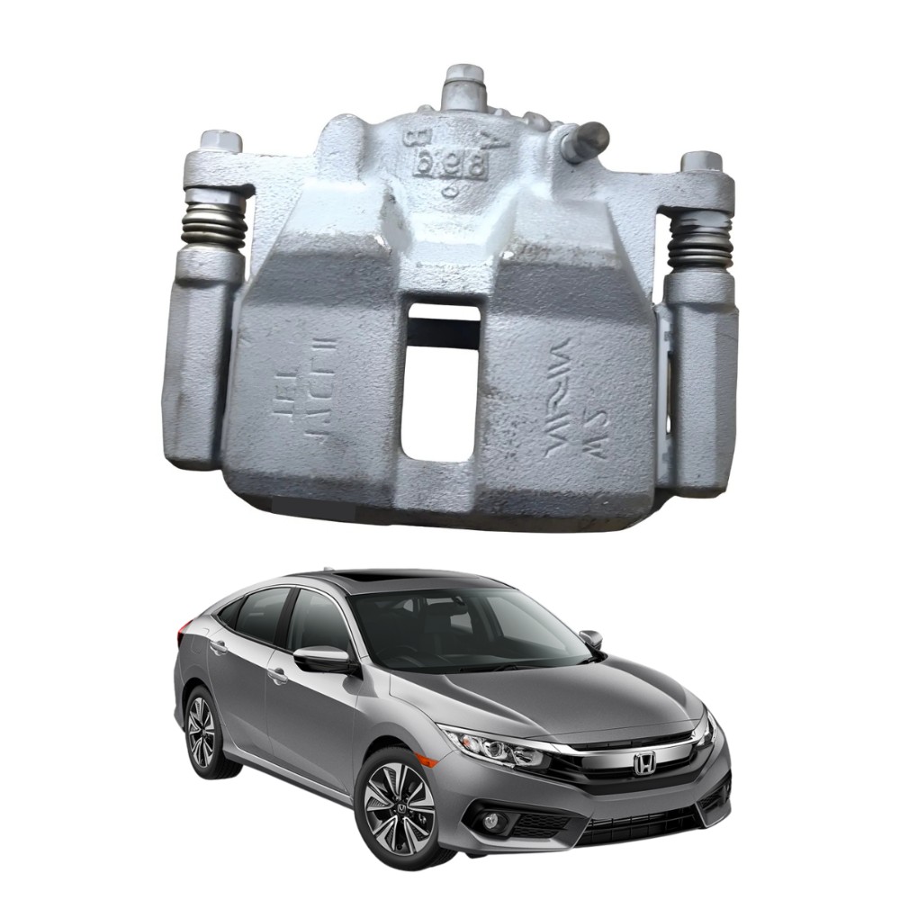 Pinça freio dianteira esquerda Honda civic 2017 2021
