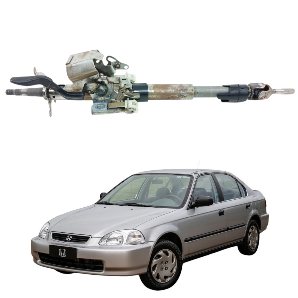 Coluna direção honda civic 1996 2000