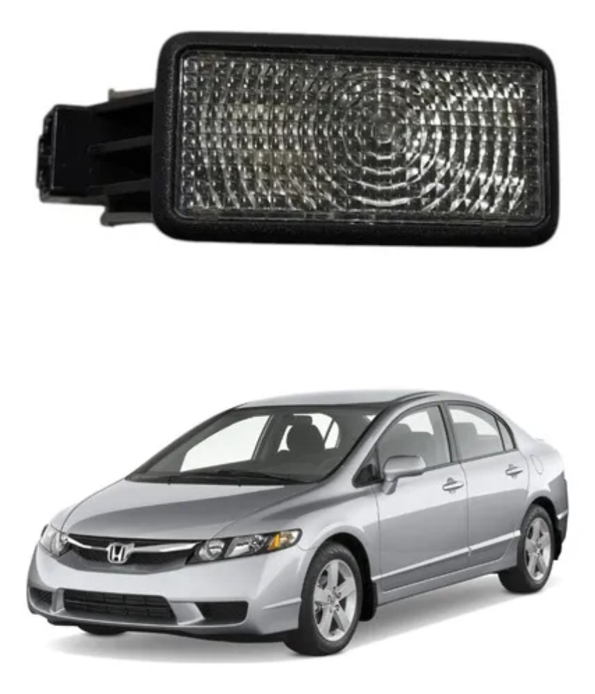 Luz forro porta dianteira direita honda civic 2007 34747