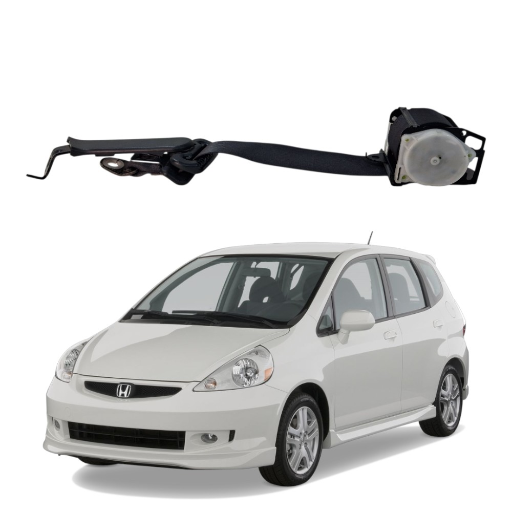 Cinto segurança traseiro esquerdo Honda fit 2004 2008