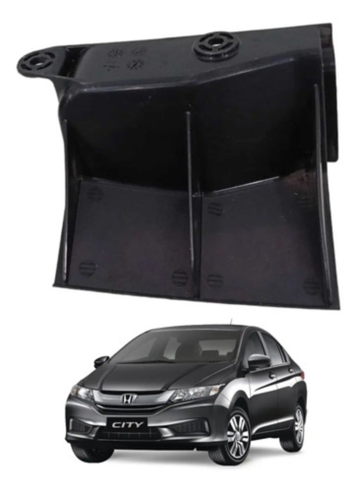 Defletor acabamento travessa radiador honda city 2015 2021