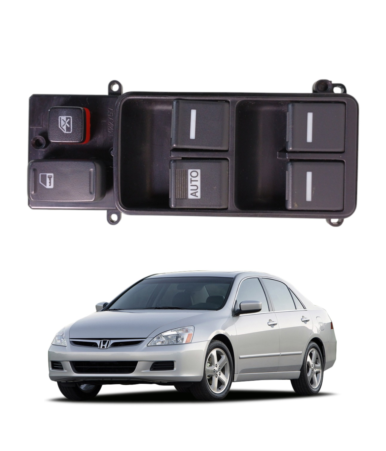 Comando Vidro Dianteiro Esquerd Honda Accord 2004 2005 E5907