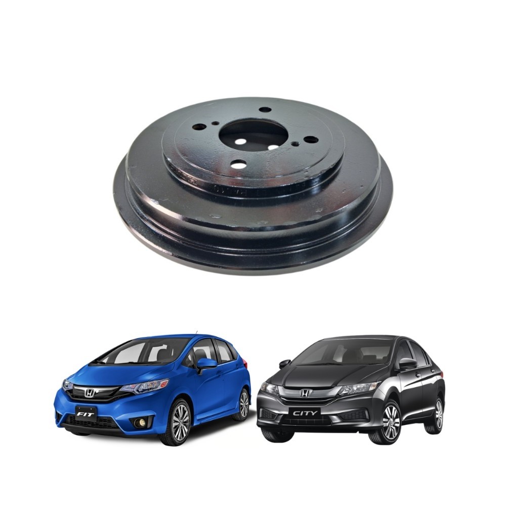 Tambor freio traseiro honda fit city 2015 2021