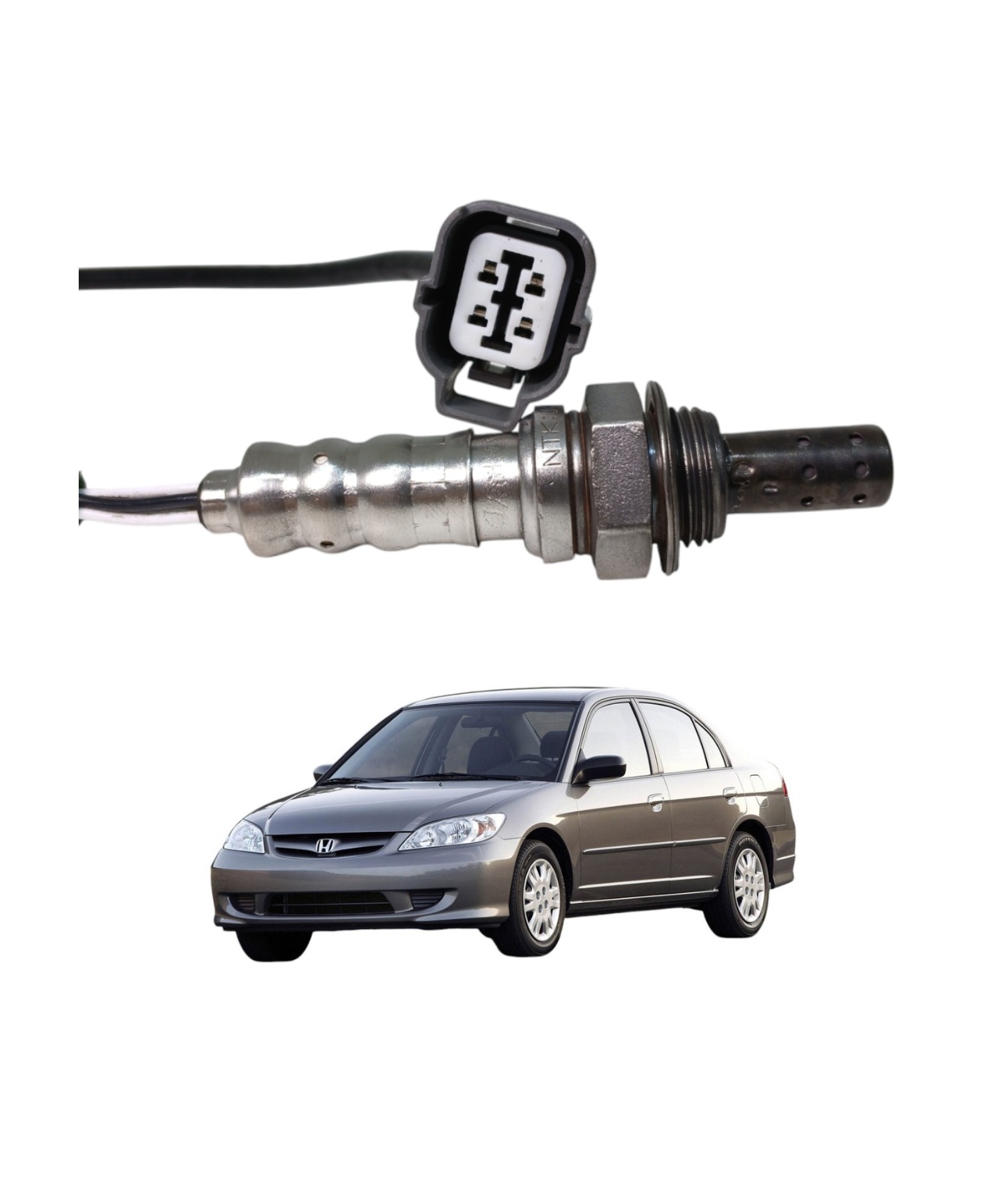 Sonda Lambda Superior Honda Civic 1.7 Ex 2001 A 2006 E3502