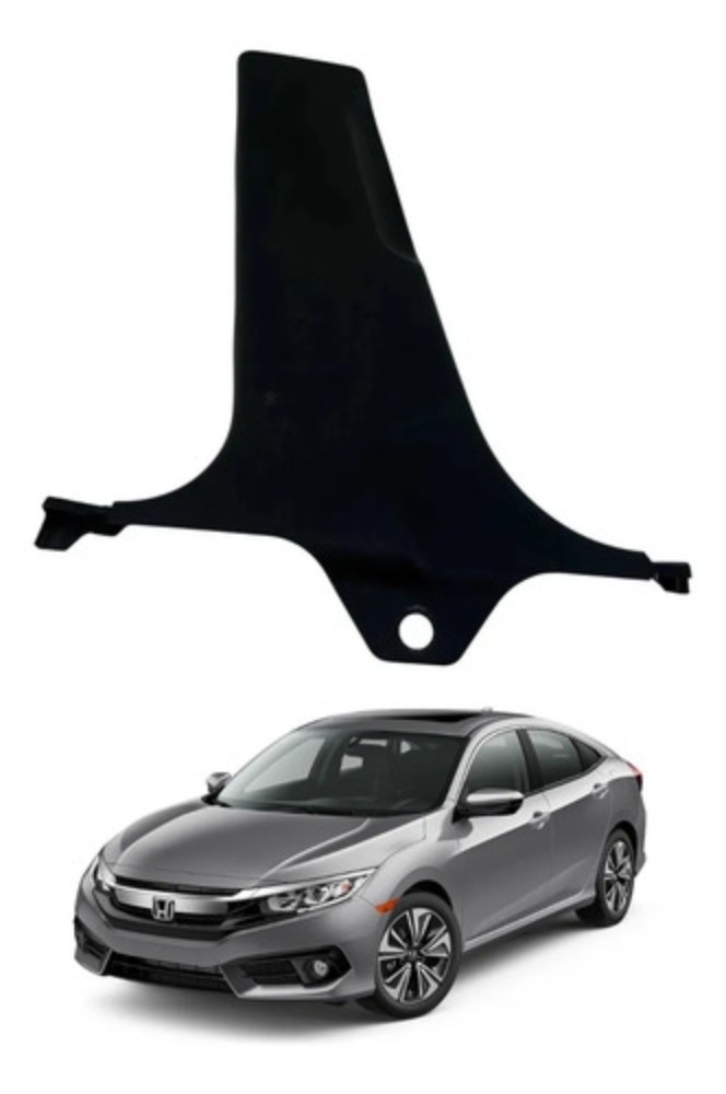 Acabamento Coluna Inferior Esquerdo Honda Civic 2017 2021