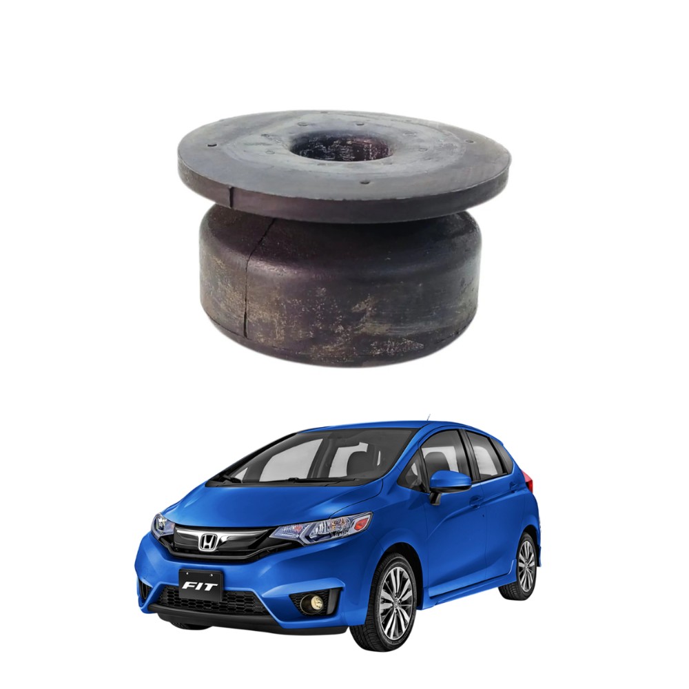 Suporte coxim inferior radiador honda fit 2015 2021 1.5