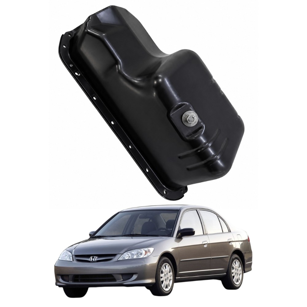 Carter oleo motor honda civic 1.7 2001 2006