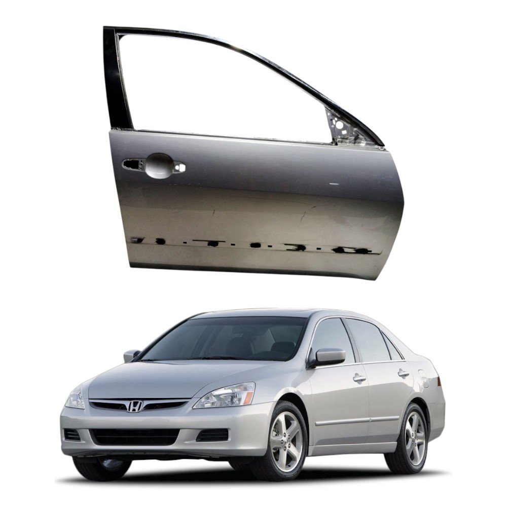 Porta dianteira direita honda accord 2003 2007