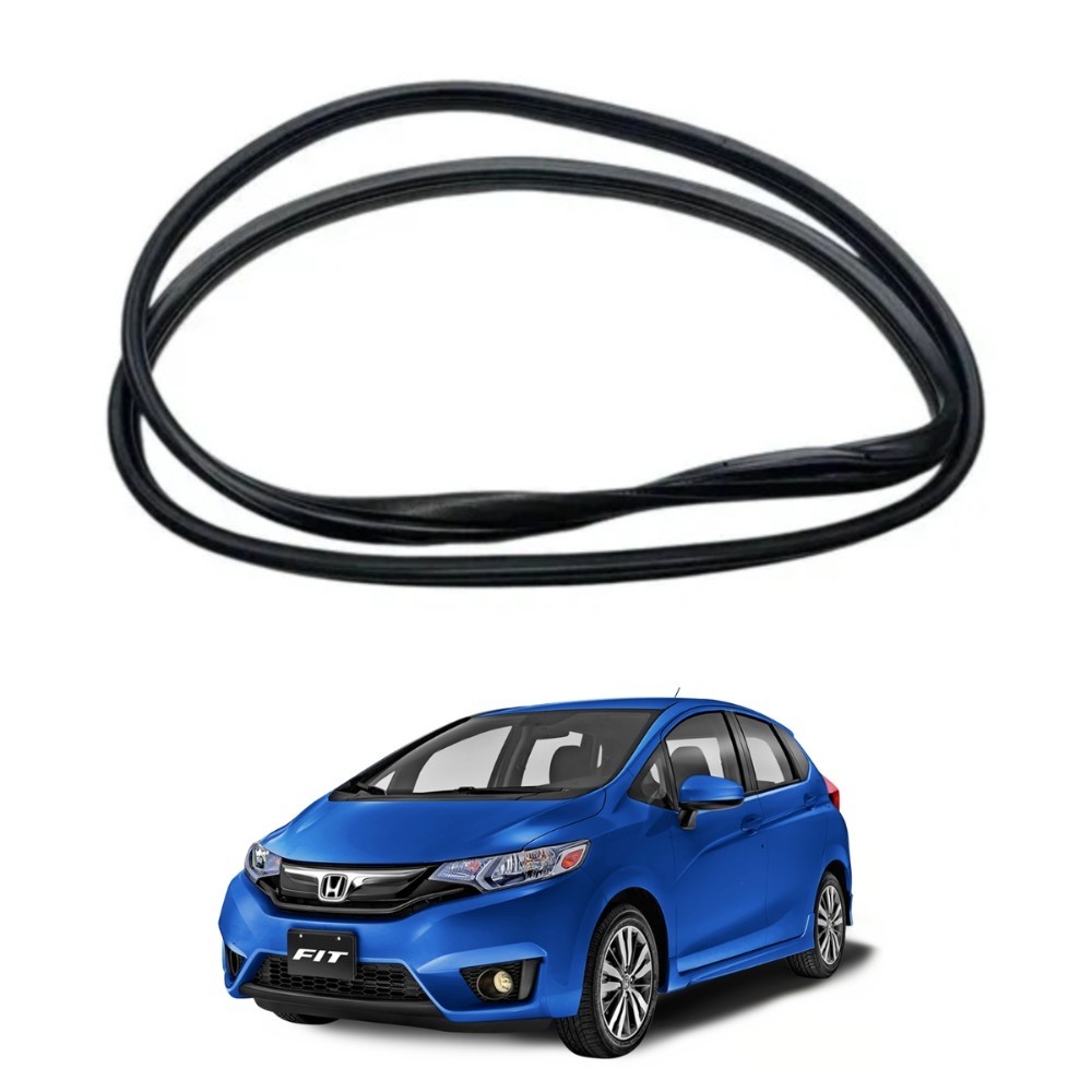 Borracha carroceria traseira esquerda honda fit 2015 2021