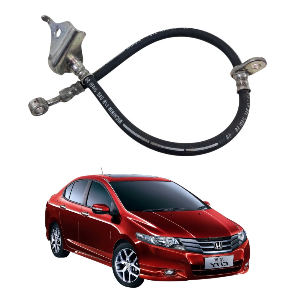 Flexível freio dianteiro esquerdo Honda City 2009 2014