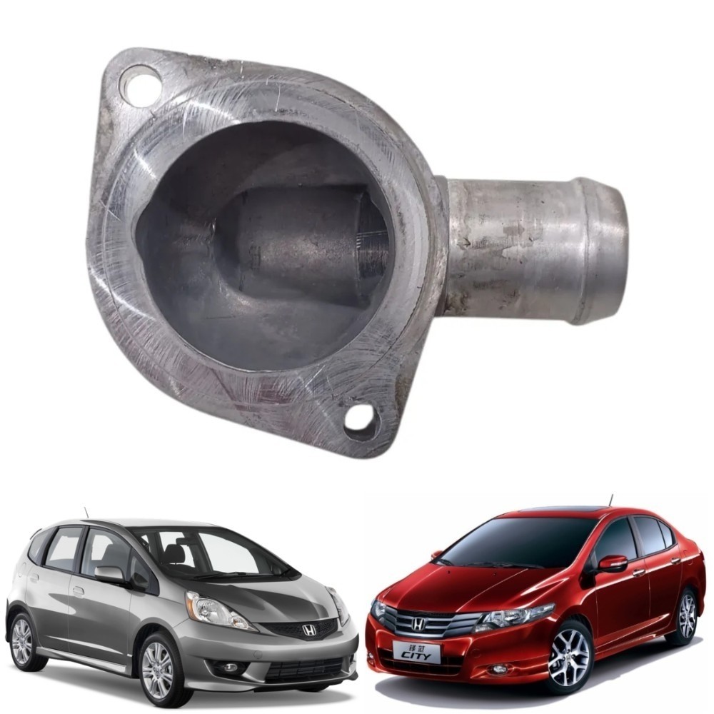 Carcaça valvula termostatica honda city fit 2009 2014 52437