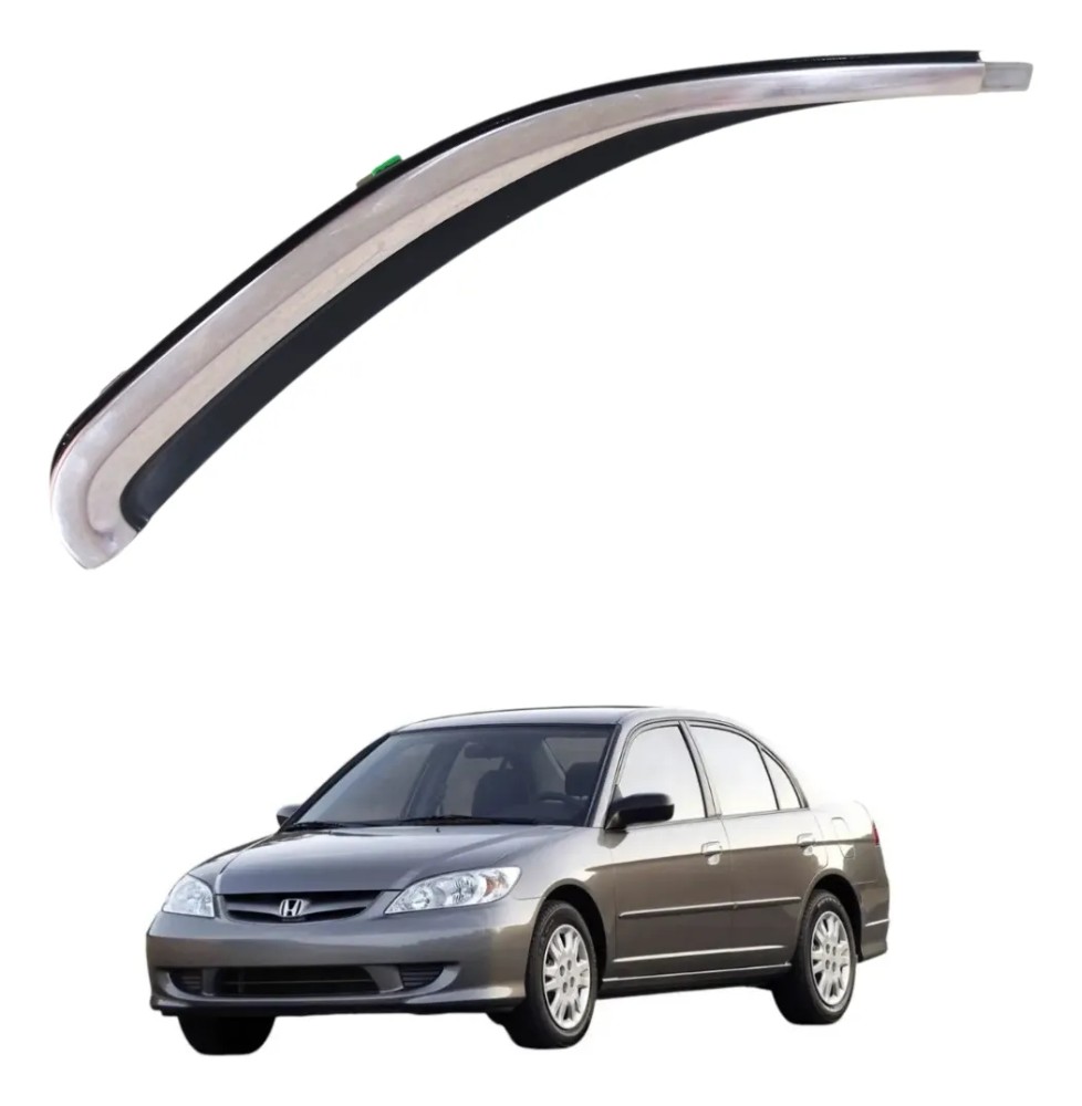 Friso porta traseira direita honda civic 2001 2006 49716