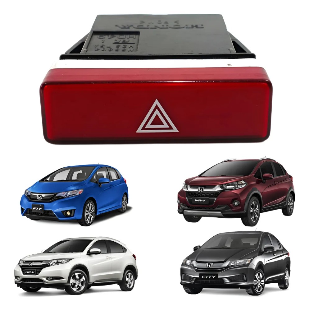 Botão Pisca Alerta Fit City Hrv Wrv 2015 2021