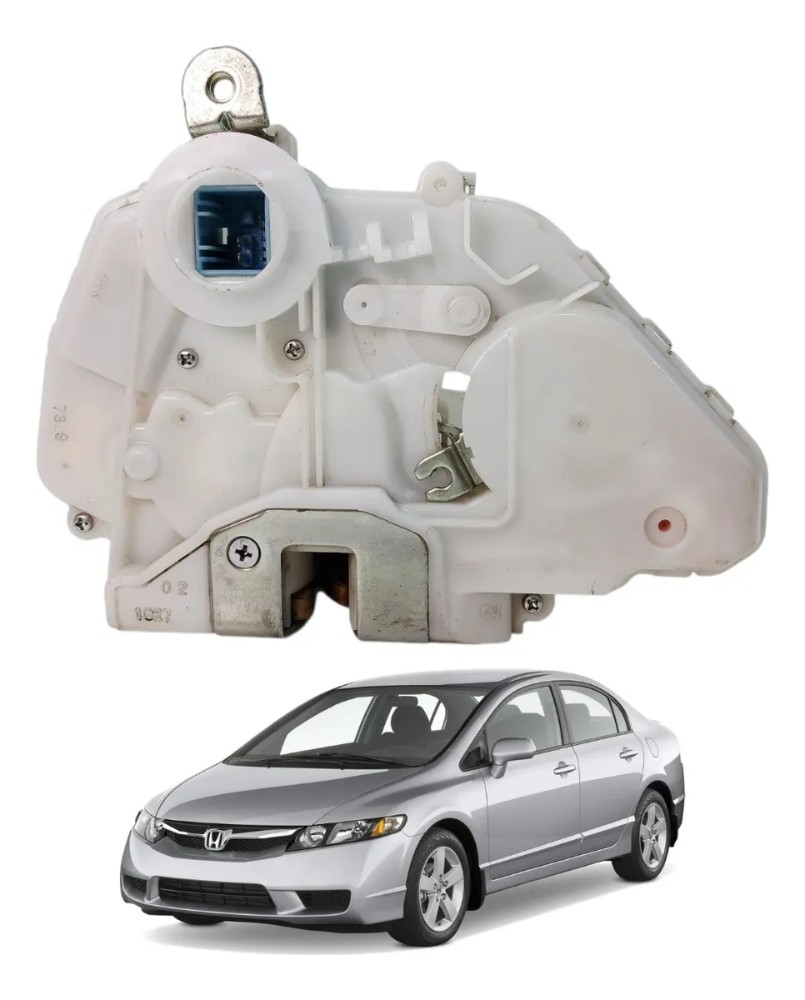TRANCA PORTA DIANTEIRA ESQUERDA HONDA CIVIC 2007 2011 24295