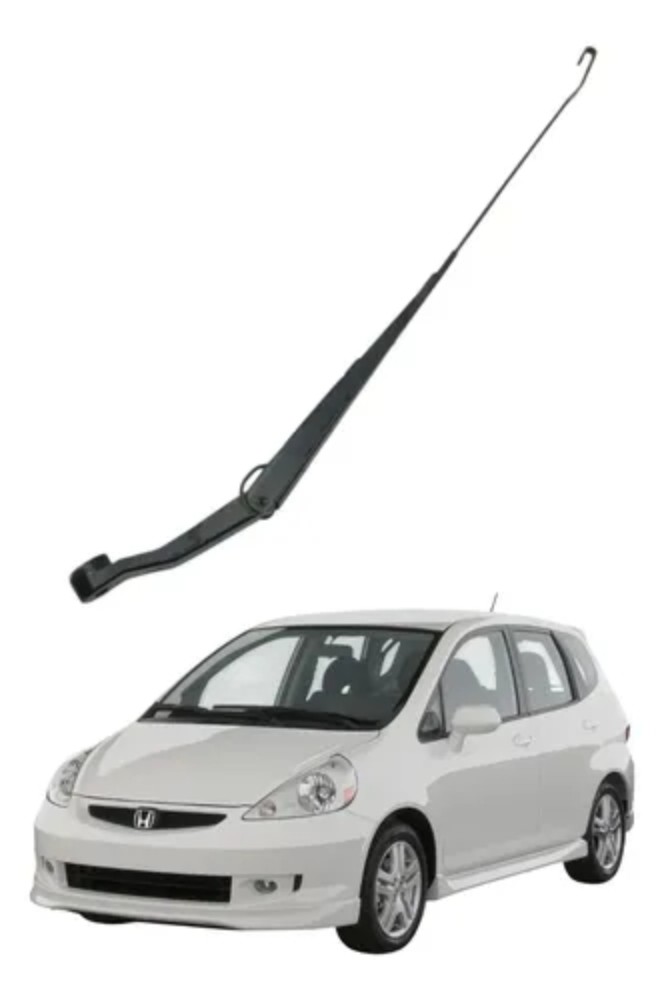 Braço limpador esquerdo parabrisa honda fit 2004 2008