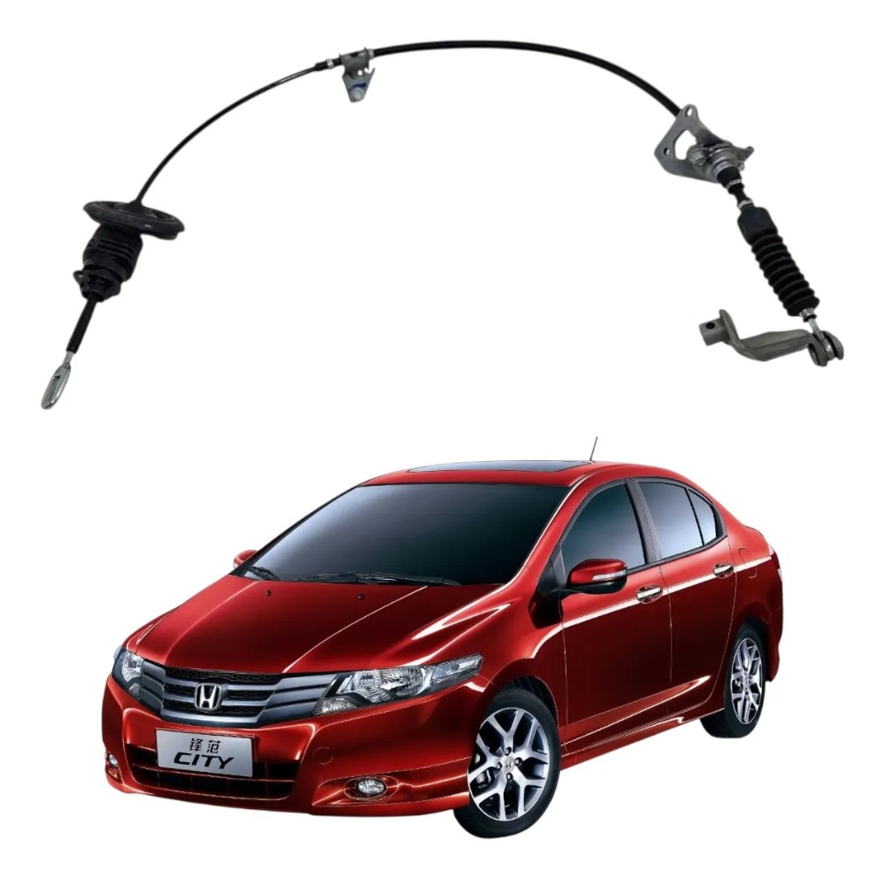 Cabo seletor marcha automático Honda City 2009 2014