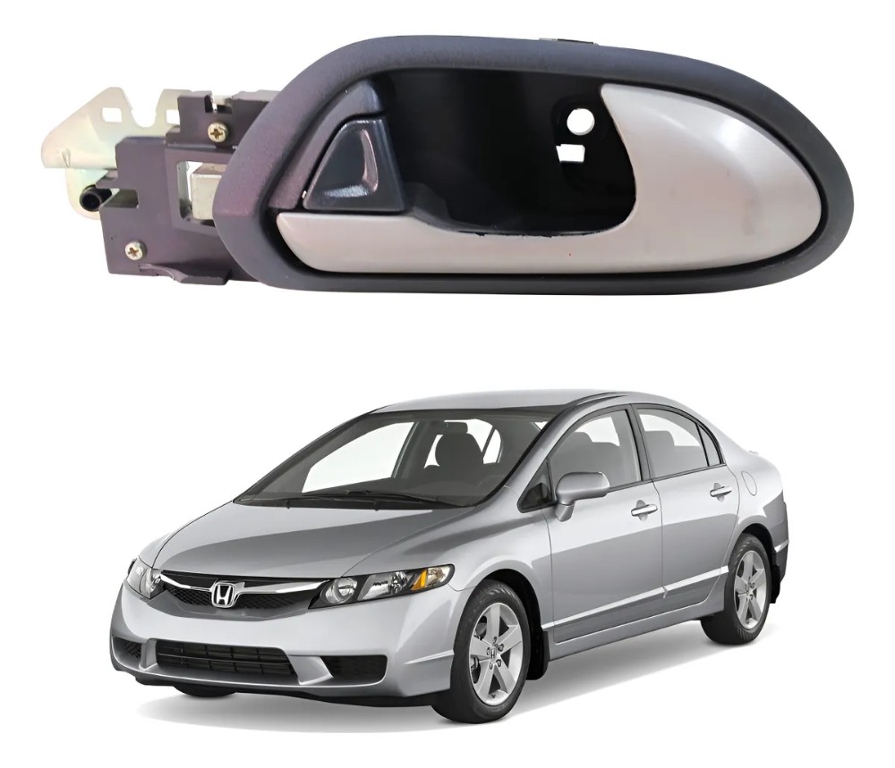 Maçaneta interna dianteira direita honda civic 2007 34741