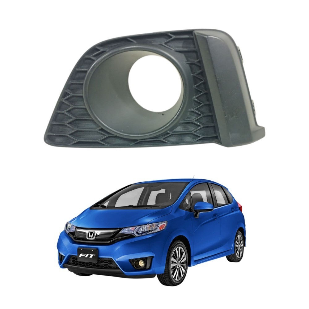 Moldura Farol Milha Direito Honda Fit 2015 2021