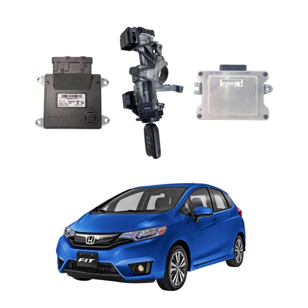 Kit code injeção Honda fit 2015 2021