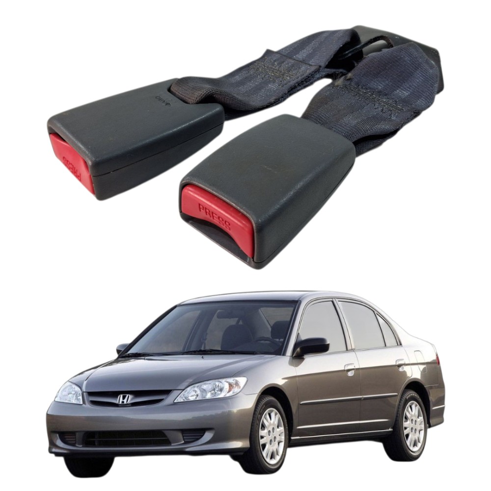 Engate cinto traseiro central Honda civic 2001 2006